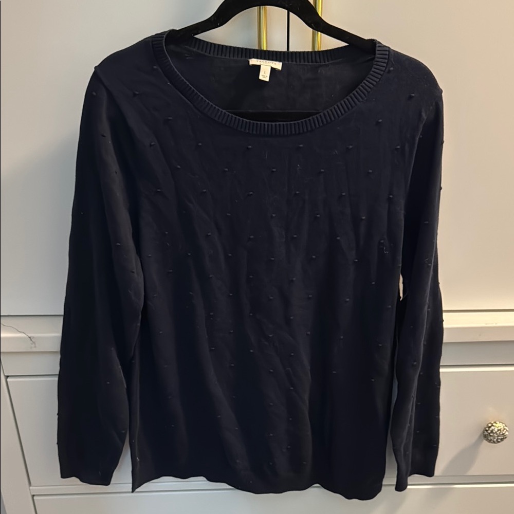 Talbots Navy Sweater